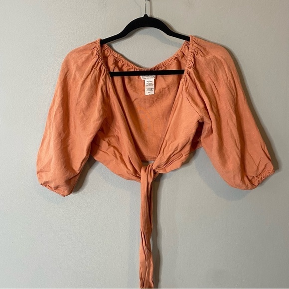 L*SPACE Penelope Linen Blend Top - Picture 2 of 6